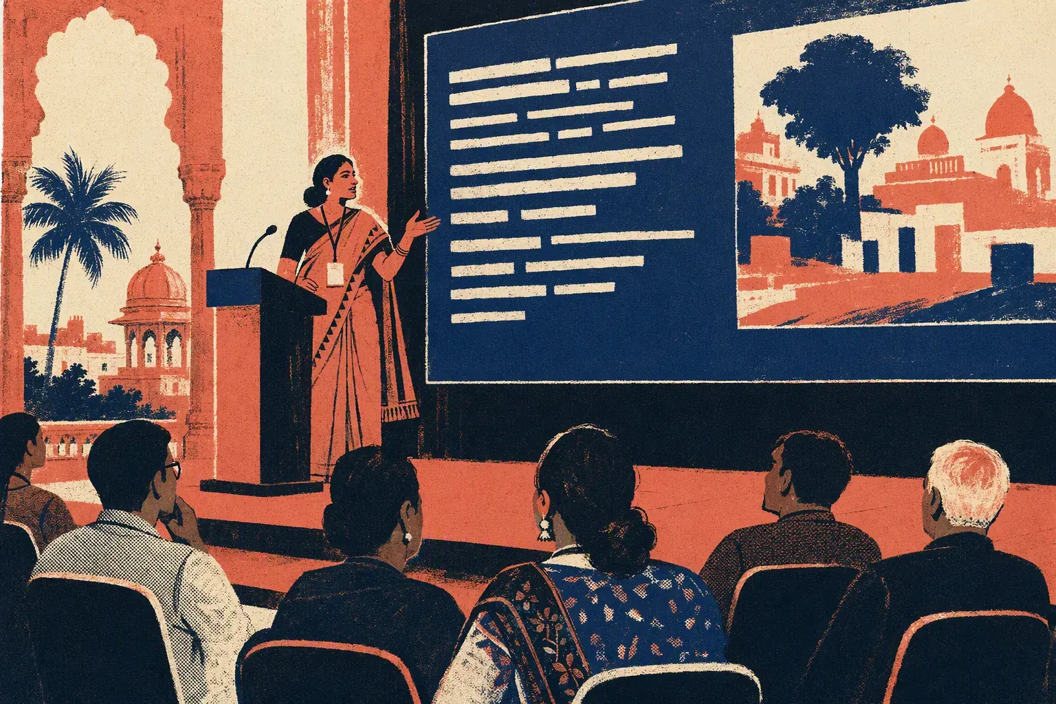 Conference with live captions