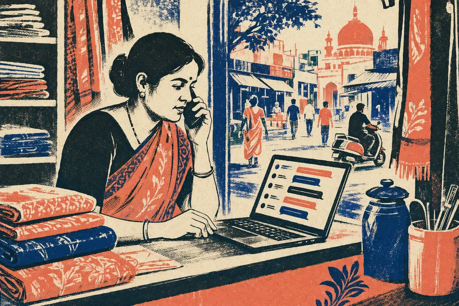 Multilingual voice bot for Indian business