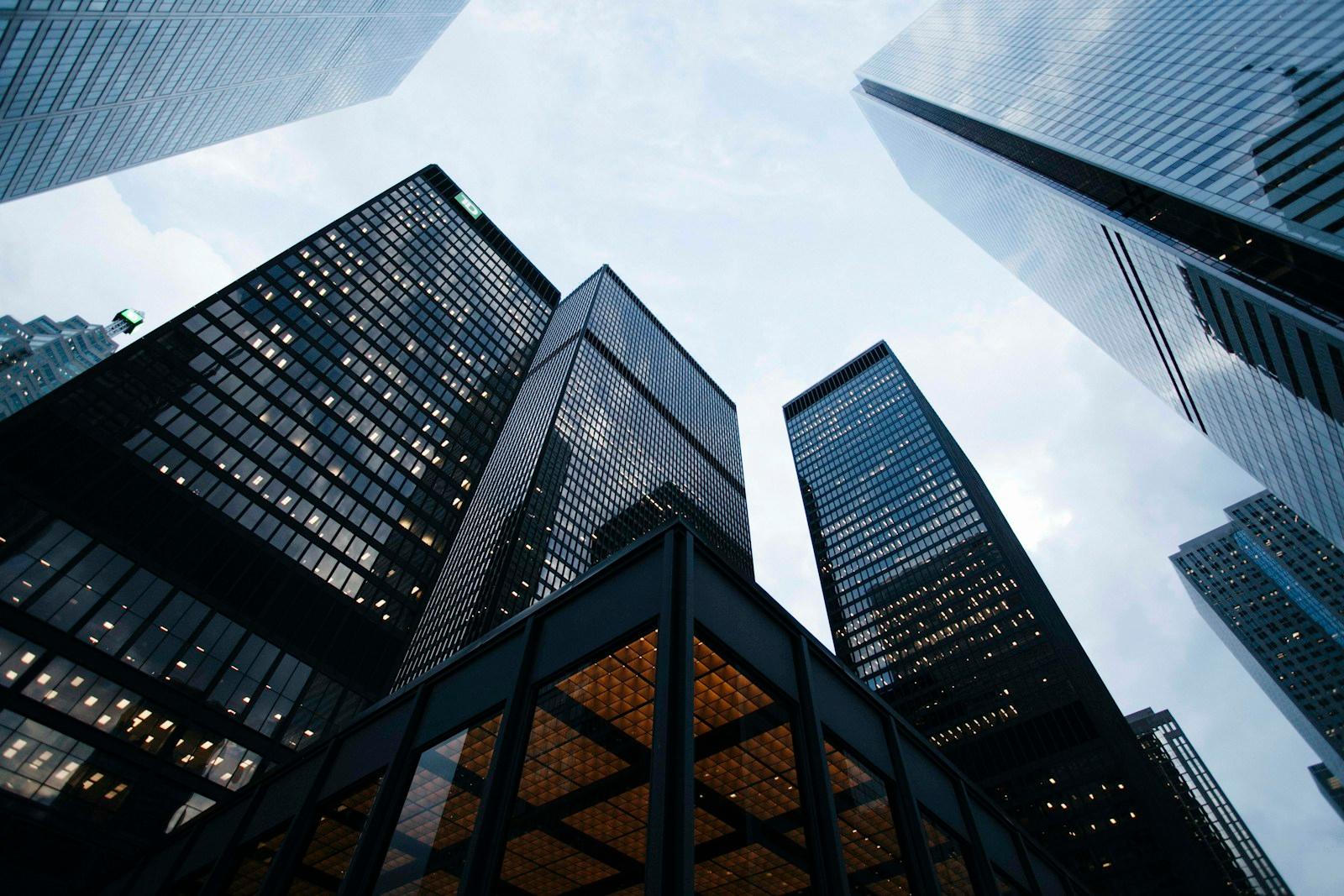 Modern enterprise office building