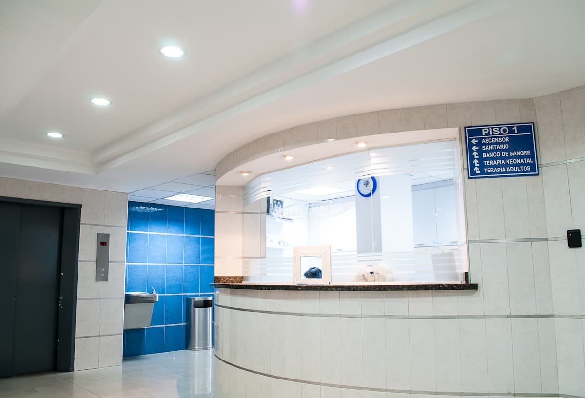 Hospital corridor
