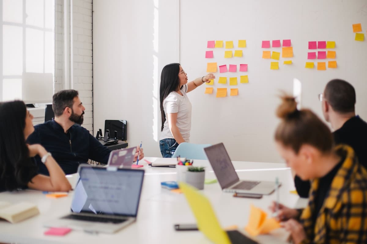 Startup planning session